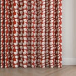 Hardy Ruby Wave Curtain