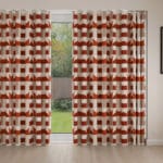 Crosby Scarlet Wave Curtain