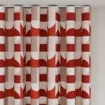 Crosby Scarlet Wave Curtain