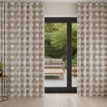 Crosby Taupe Wave Curtain