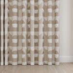 Crosby Taupe Wave Curtain