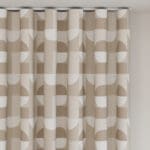 Crosby Taupe Wave Curtain