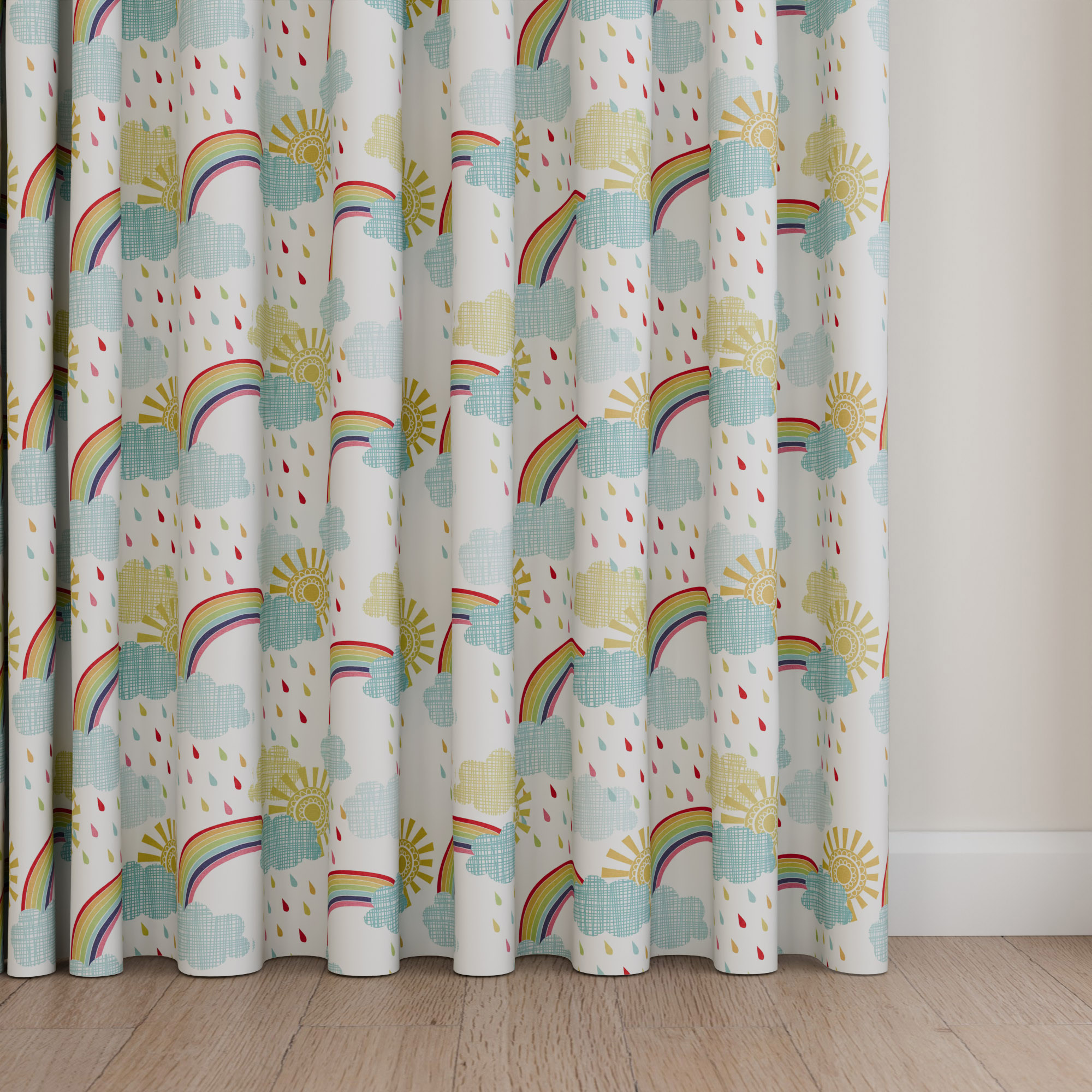 Rainbow Skies Multi Wave Curtain - Image 5
