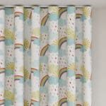 Rainbow Skies Multi Wave Curtain