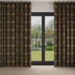 Presley Plum Wave Curtain