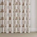Teddies Cream Wave Curtain