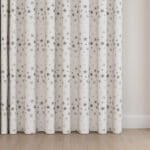 Twinkle Stars Silver Wave Curtain