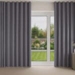 Rubens Indigo Wave Curtain