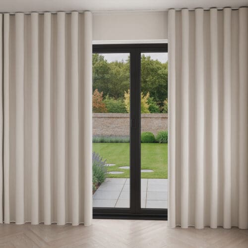 Rubens Ivory Wave Curtain