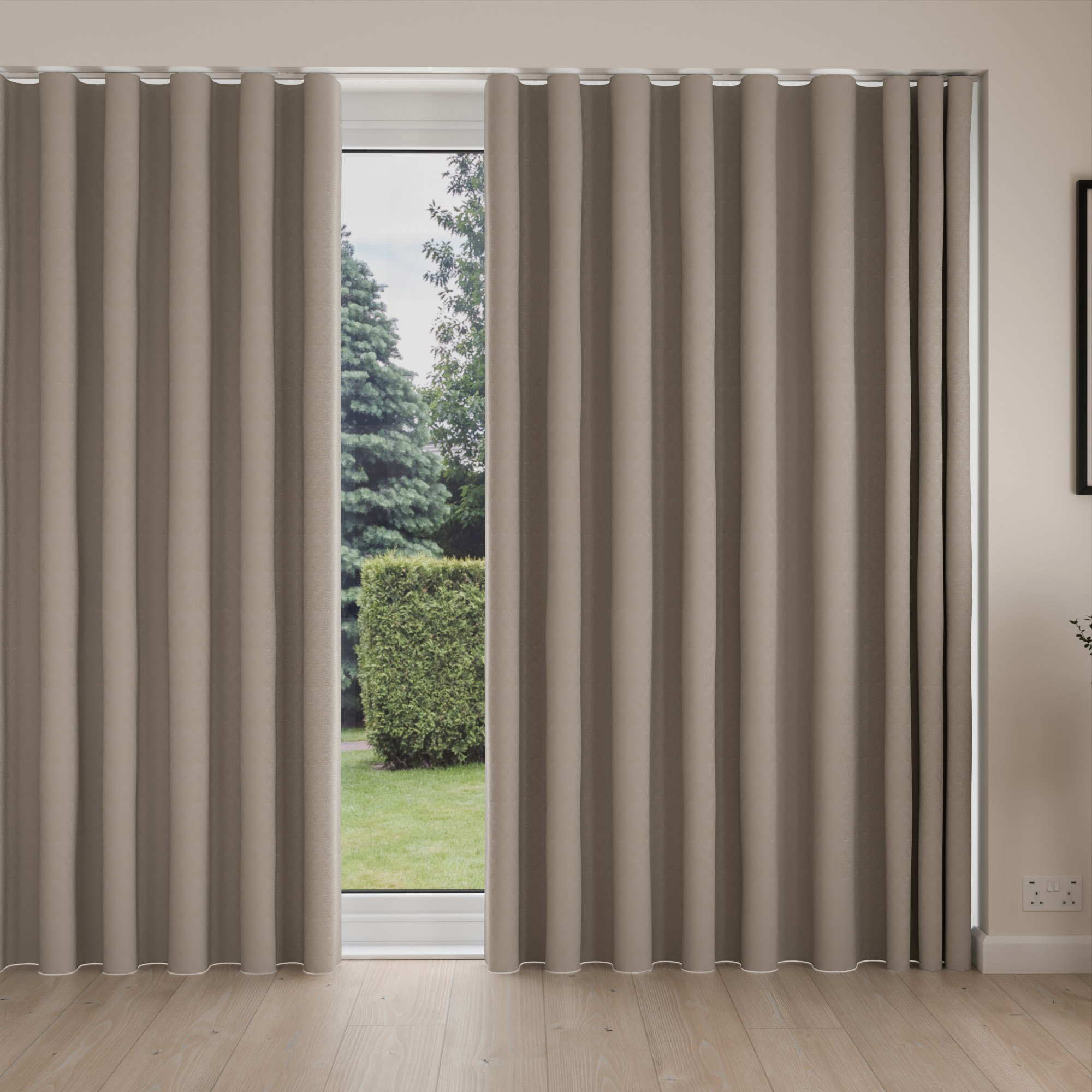 Rubens Nougat Wave Curtain - Image 4