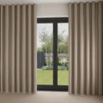 Rubens Taupe Wave Curtain