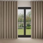 Rubens Taupe Wave Curtain