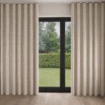 Mucha Taupe Wave Curtain