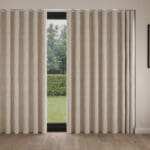 Mucha Taupe Wave Curtain