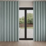 Monet Aquamarine Wave Curtain