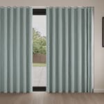 Monet Aquamarine Wave Curtain