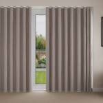 Monet Graphite Wave Curtain