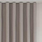 Monet Graphite Wave Curtain