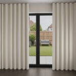 Monet Ivory Wave Curtain