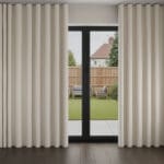 Monet Ivory Wave Curtain