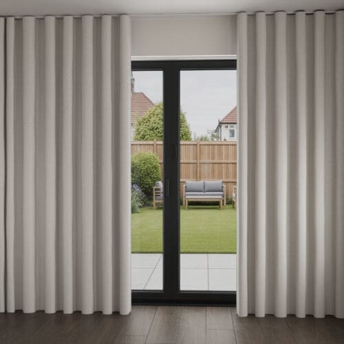 Blake Silver Wave Curtain