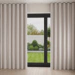 Goya Ecru Wave Curtain