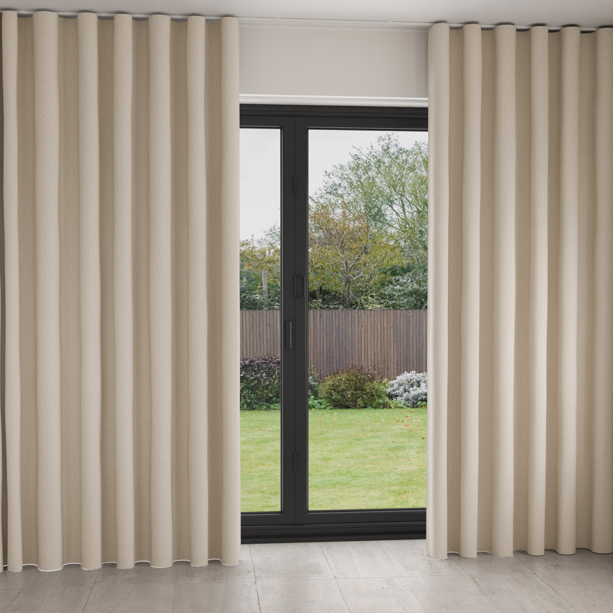 Romer Champagne Wave Curtain - Image 2