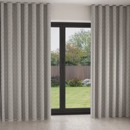 Romer Pewter Wave Curtain