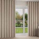 Boudin Taupe Wave Curtain