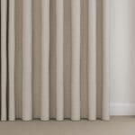 Boudin Taupe Wave Curtain