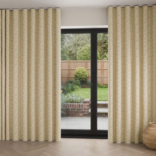 Stubbs Gold Wave Curtain