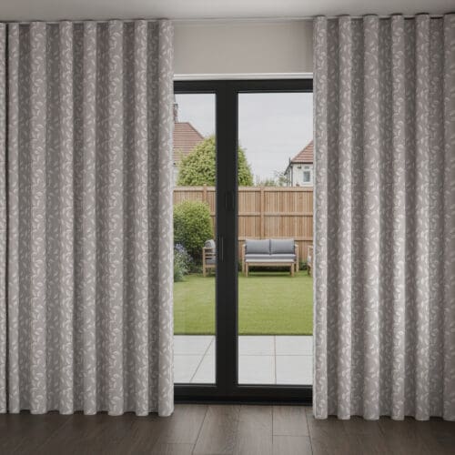 Stubbs Graphite Wave Curtain