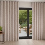 Stubbs Orchid Wave Curtain