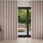 Stubbs Orchid Wave Curtain