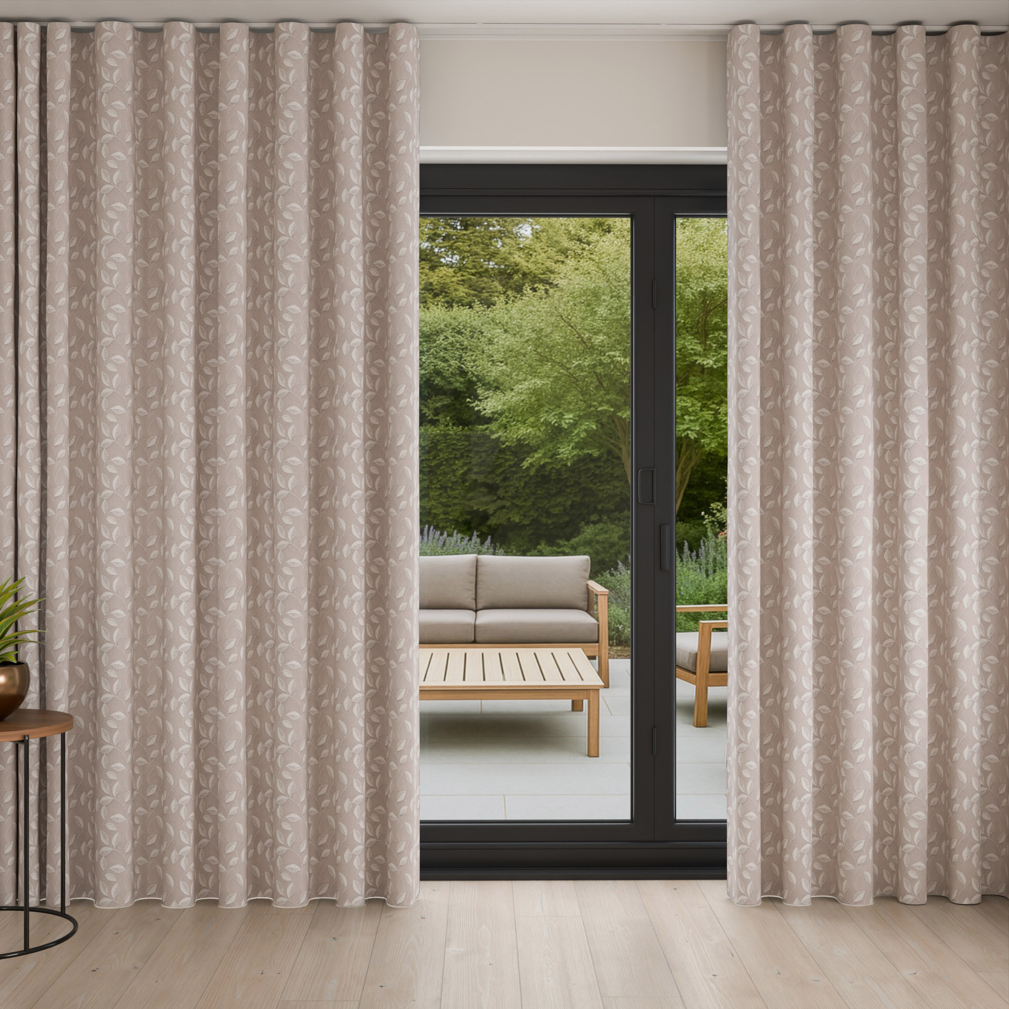Stubbs Orchid Wave Curtain - Image 3