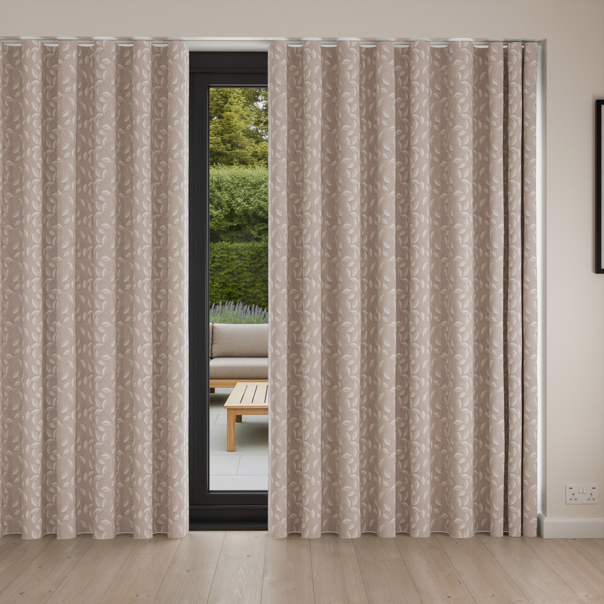 Stubbs Orchid Wave Curtain - Image 4