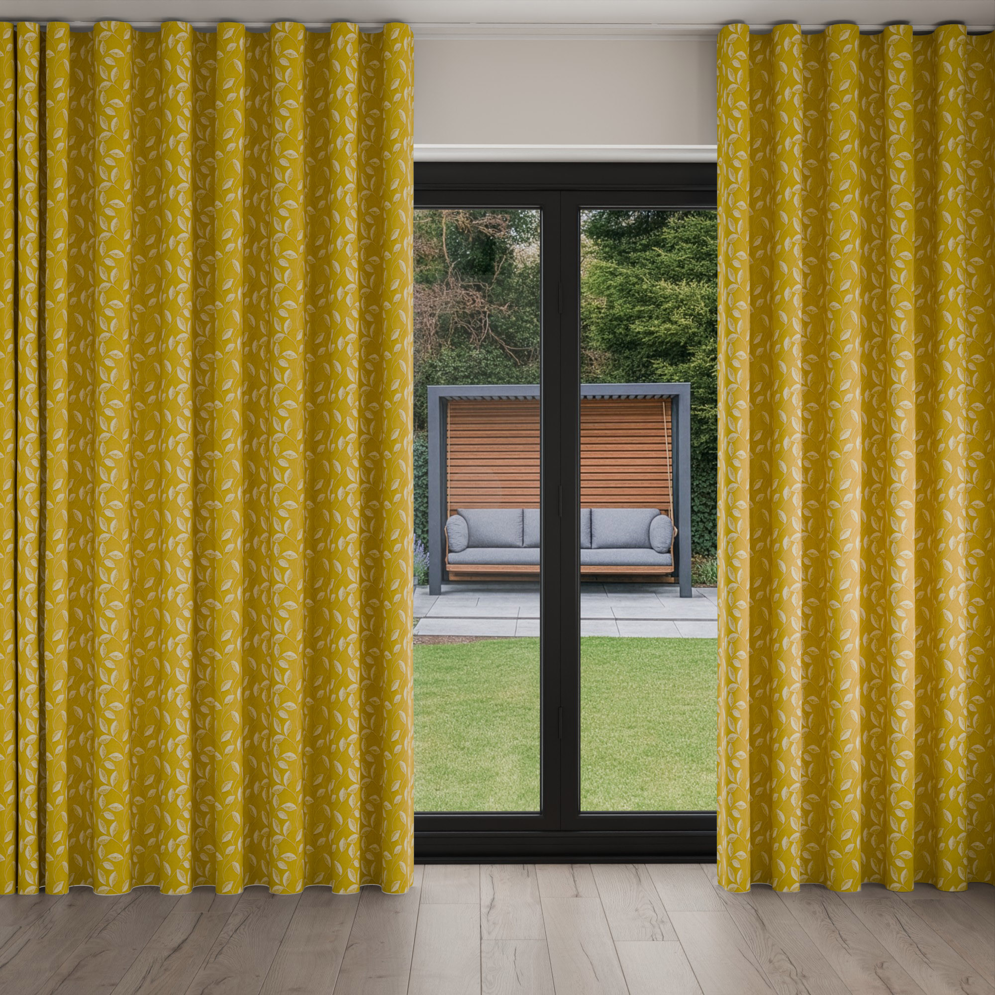Stubbs Sunflower Wave Curtain - Image 3