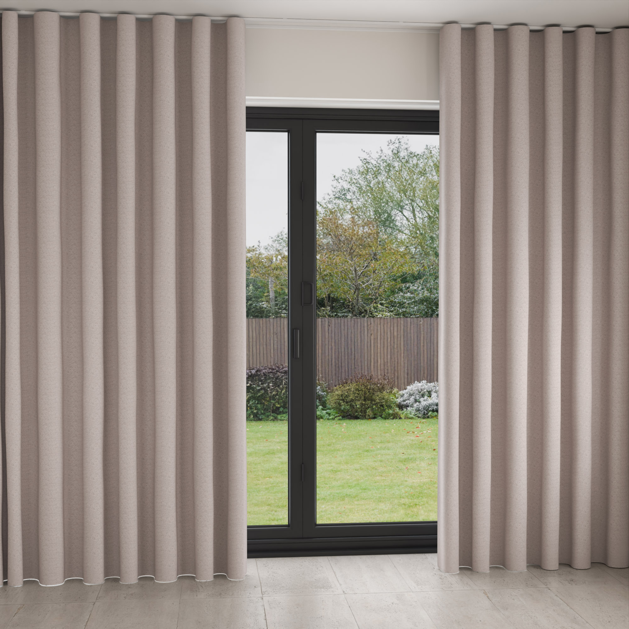Klimt Heather Wave Curtain