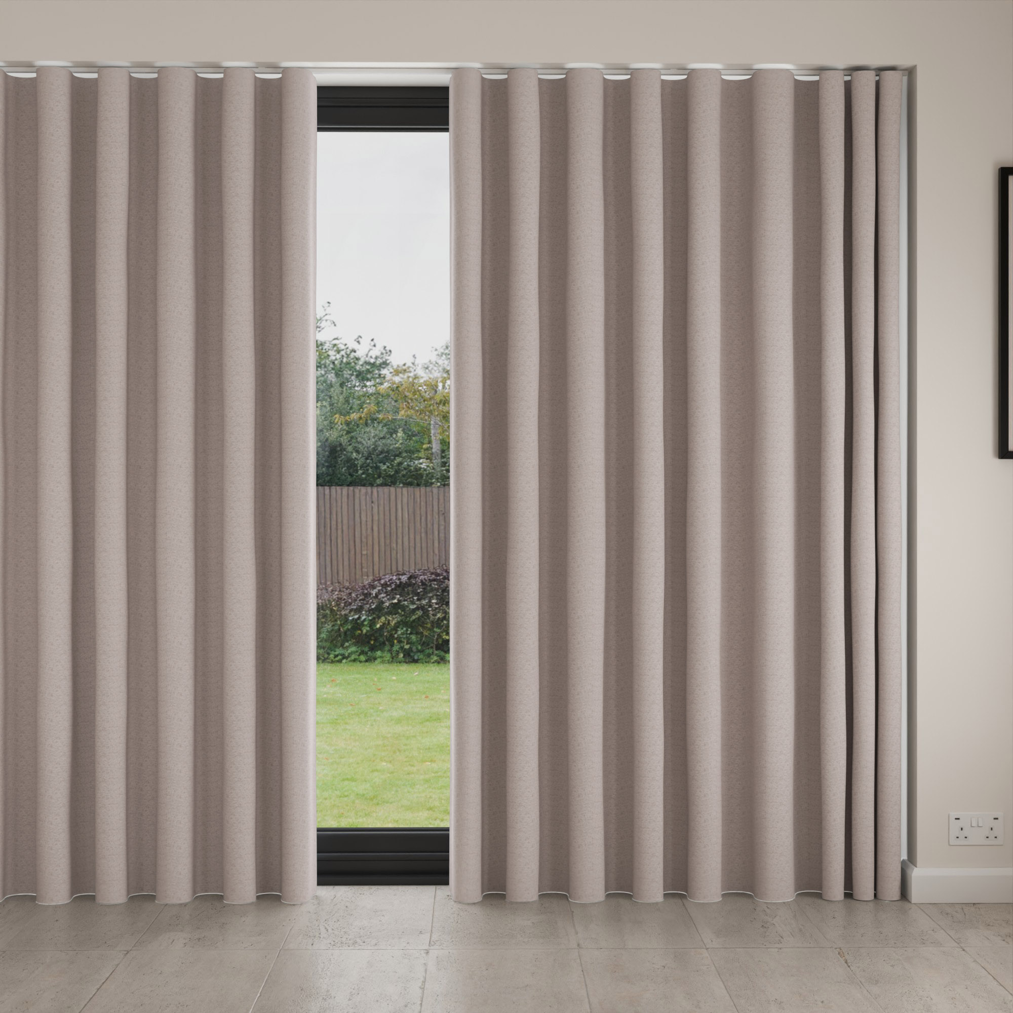 Klimt Heather Wave Curtain - Image 4