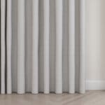 Klimt Silver Wave Curtain