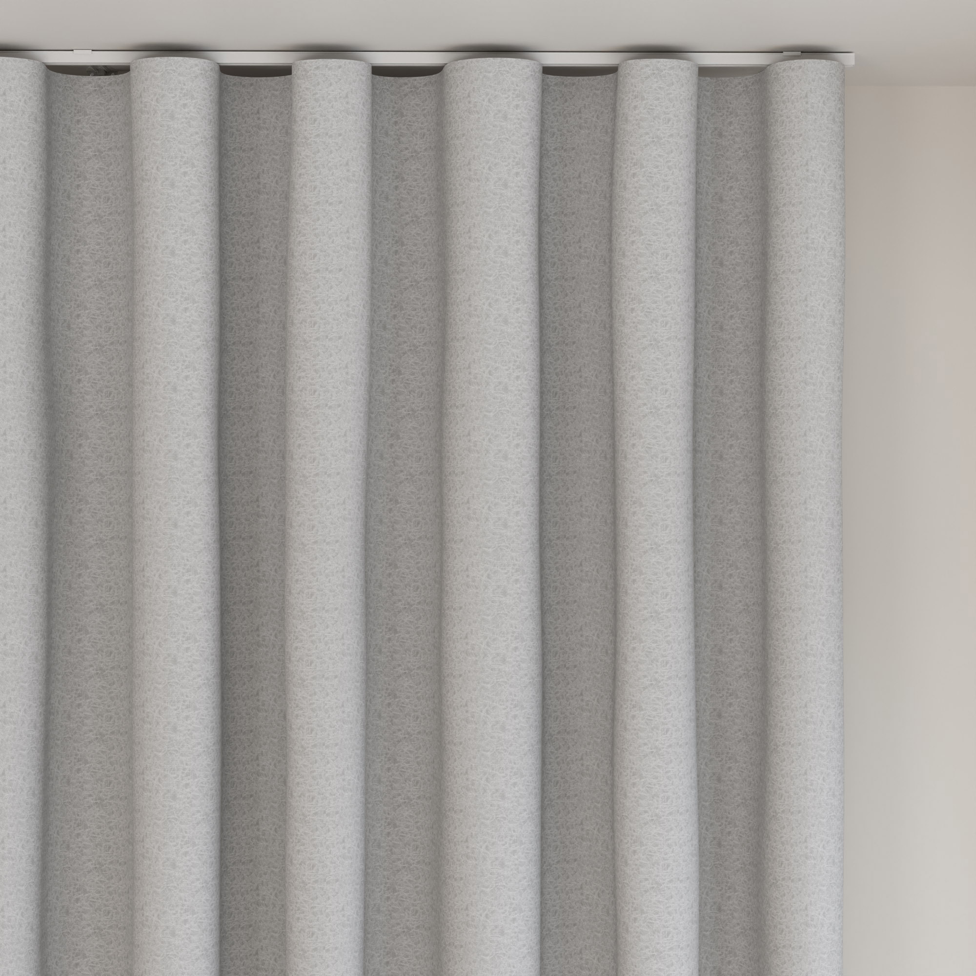 Klimt Silver Wave Curtain - Image 6