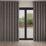 Gonten Graphite Wave Curtain