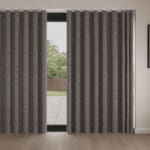 Gonten Graphite Wave Curtain