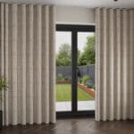 Gryon Pewter Wave Curtain