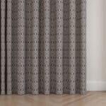 Baden Graphite Wave Curtain