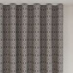 Baden Graphite Wave Curtain