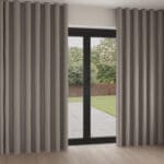 Leysin Graphite Wave Curtain
