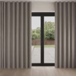 Leysin Graphite Wave Curtain