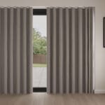 Leysin Graphite Wave Curtain