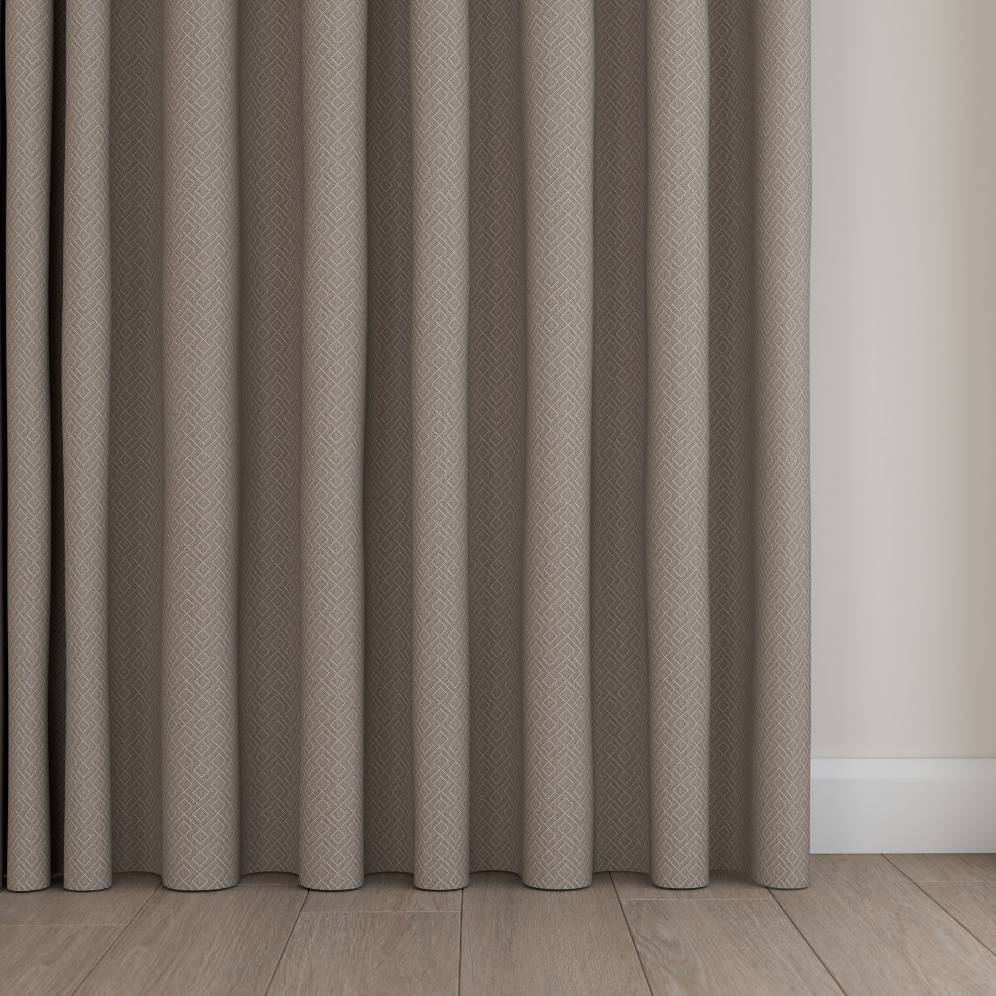 Leysin Graphite Wave Curtain - Image 5